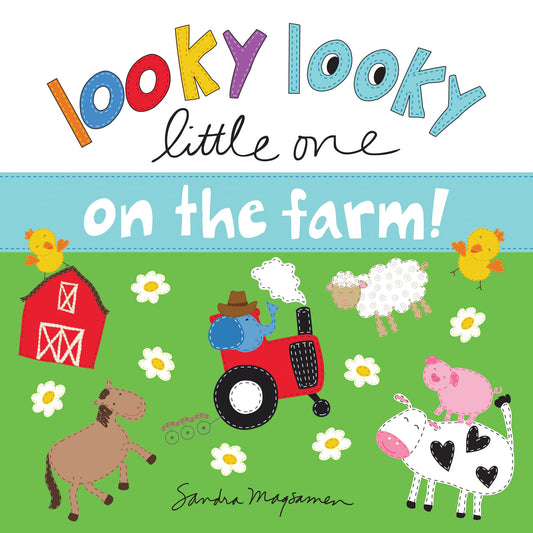 Looky Looky Little One On the Farm: A Sweet, Interactive Seek and Find Adventure for Babies and Toddlers (featuring barn animals, tractors, and more!) - 6384