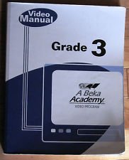 VIDEO MANUAL - Grade 3 - A Beka Academy Video Program - 2144