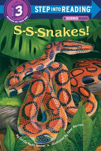 S-S-SNAKES! (STEP-INTO-READING, - 6548