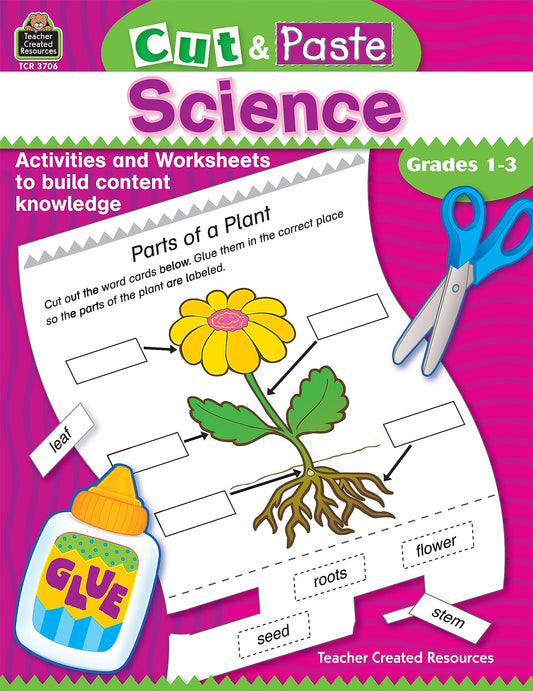 Cut and Paste: Science, Grades 1–3 from Teacher Created Resources (Cut & Paste) - 1718