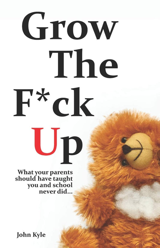 Grow the F*ck Up - White Elephant & Yankee Swap gift, gag gift for men, birthday gift for him, novelty book, Secret Santa exchange, teenage & young adult how-to, high school & college graduation gift - 7684