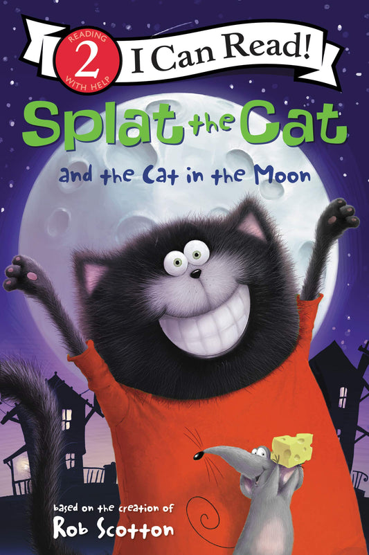 Splat the Cat and the Cat in the Moon (I Can Read Level 2) - 5419