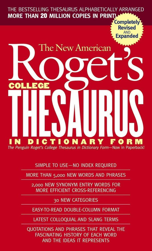 NEW AMERICAN ROGET'S COLLEGE THE - 8814