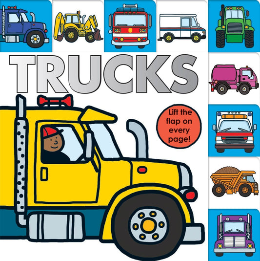 Lift-the-Flap Tab: Trucks (Lift-the-Flap Tab Books) - 8179