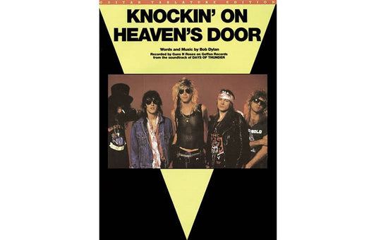 Music Sales Knockin' On Heaven's Door Music Sales America Series Performed by Guns N' Roses - 6091