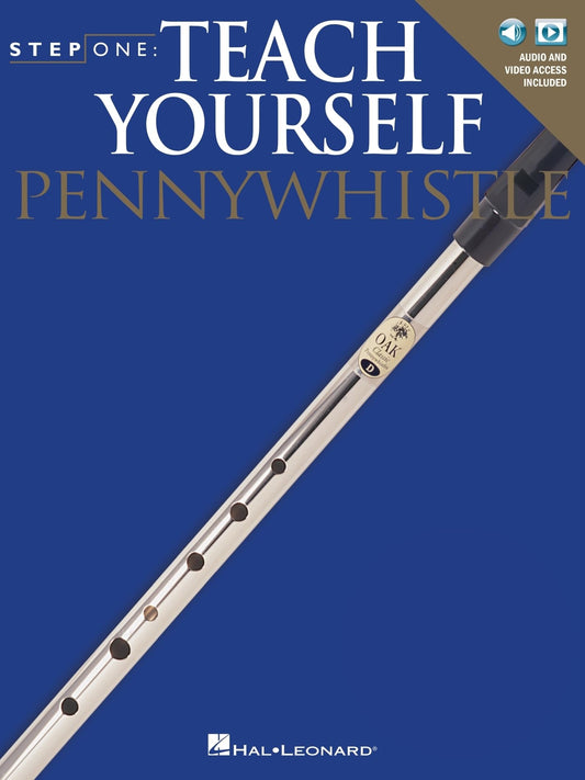 Teach Yourself Pennywhistle Step One Series Book/Online Media - 6364
