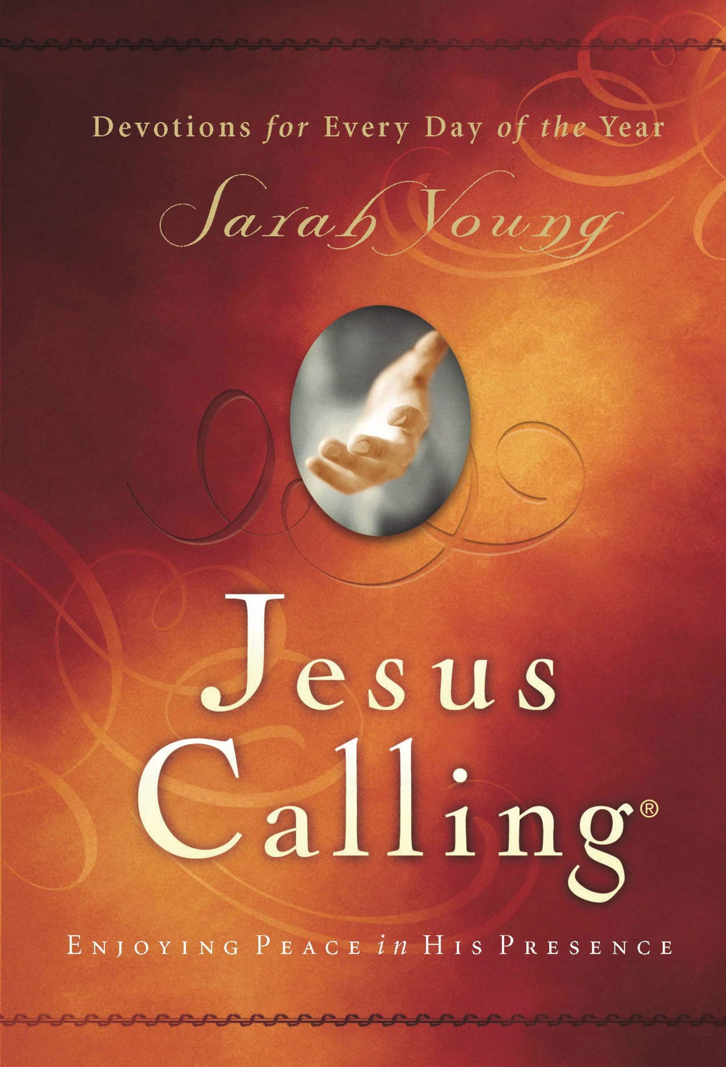 JESUS CALLING, PADDED HARDCOVER, - 8177