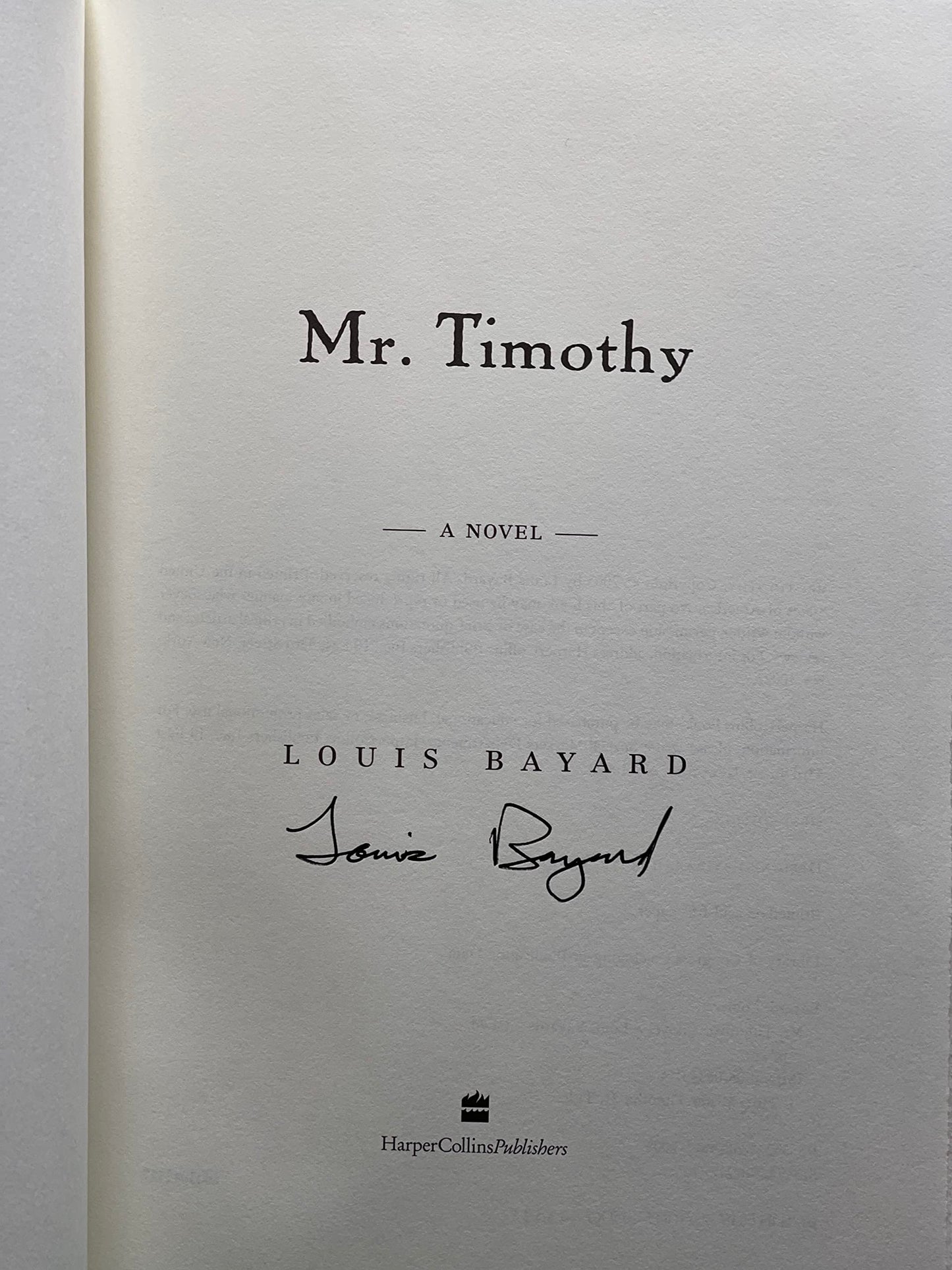 Mr. Timothy - 1973