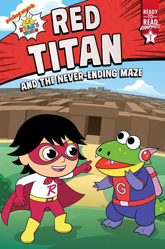 Red Titan and the Never-Ending Maze: Ready-to-Read Graphics Level 1 (Ryan's World) - 2077
