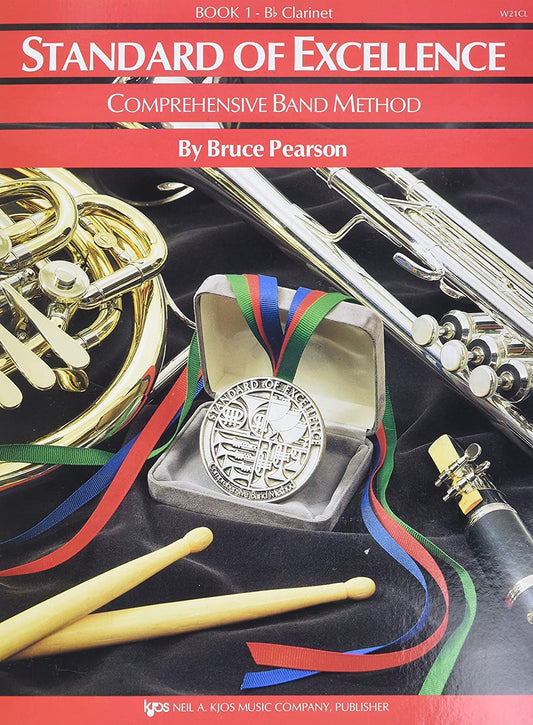 W21CL - Standard of Excellence Book 1 - Clarinet (Standard of Excellence Comprehensive Band Method) - 2634