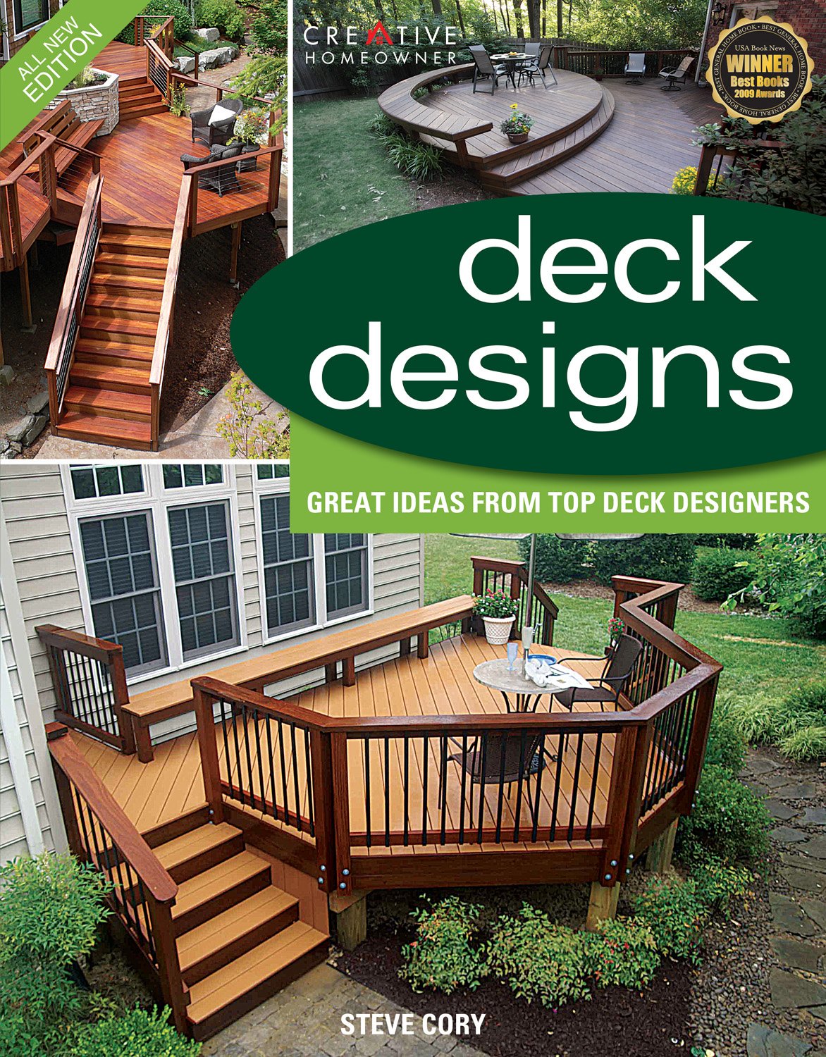 Deck Designs, 3rd Edition: Great Design Ideas from Top Deck Designers (Creative Homeowner) - 1291